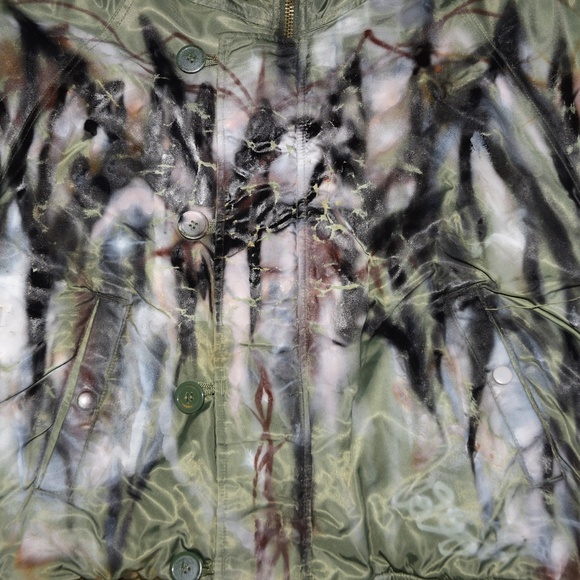 Cold F33t Airbrush Hooded Bomber Jacket - Picture 4 of 5